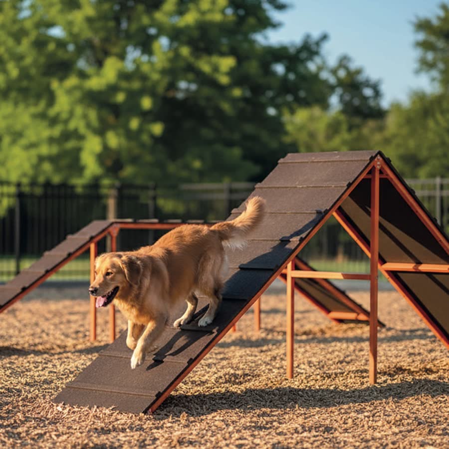 Circuito exterior para perros